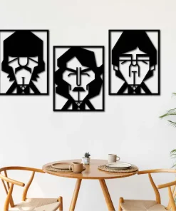 Decoración de pared Beatles