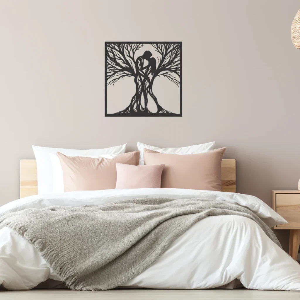 Mandalas cortados con láser 7 Arbol del amor