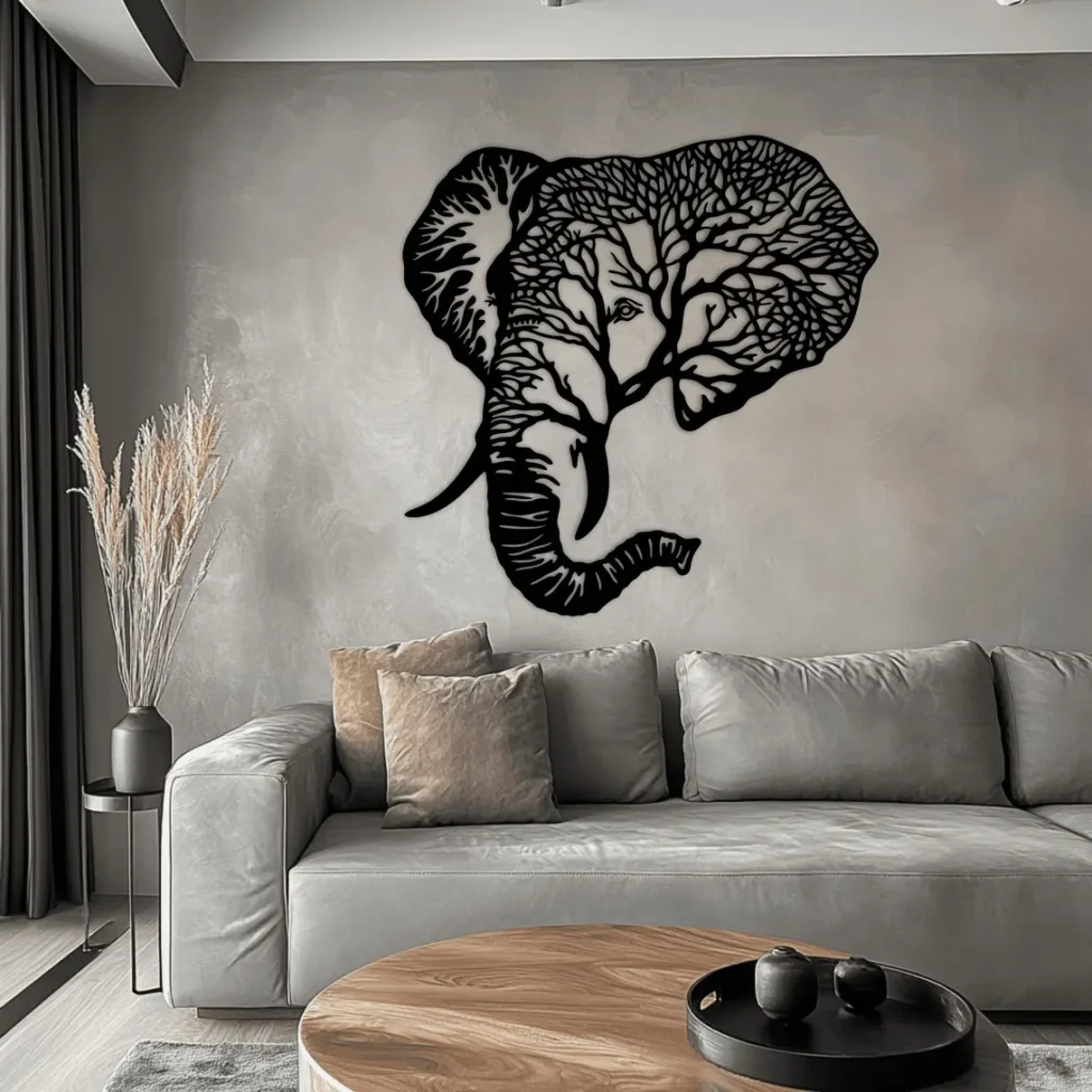 Decoración de pared única