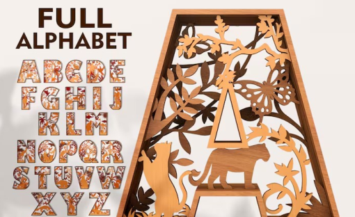 Letras mandala