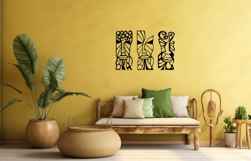 3 máscaras africanas - Imagen 2