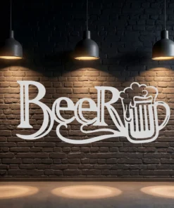 Alternative view of Vintage Beer Sign Wood