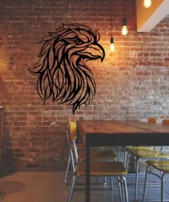 Paneles de madera Chopco 45 Decoración de Pared con Águila